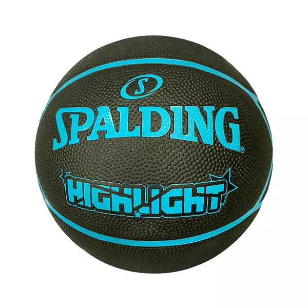 Balón Baloncesto Spalding Negro-Azul