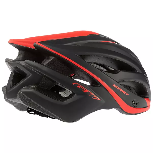 Casco Hornet Mtb Negro Mate Rojo Mate