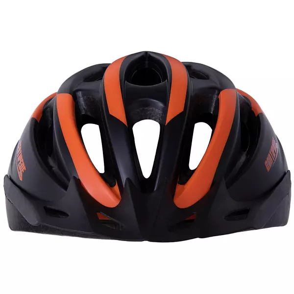 Casco Centipede Mtb Negro Mate Naranja